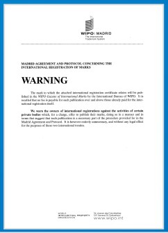 TIANQIU international trademark registration